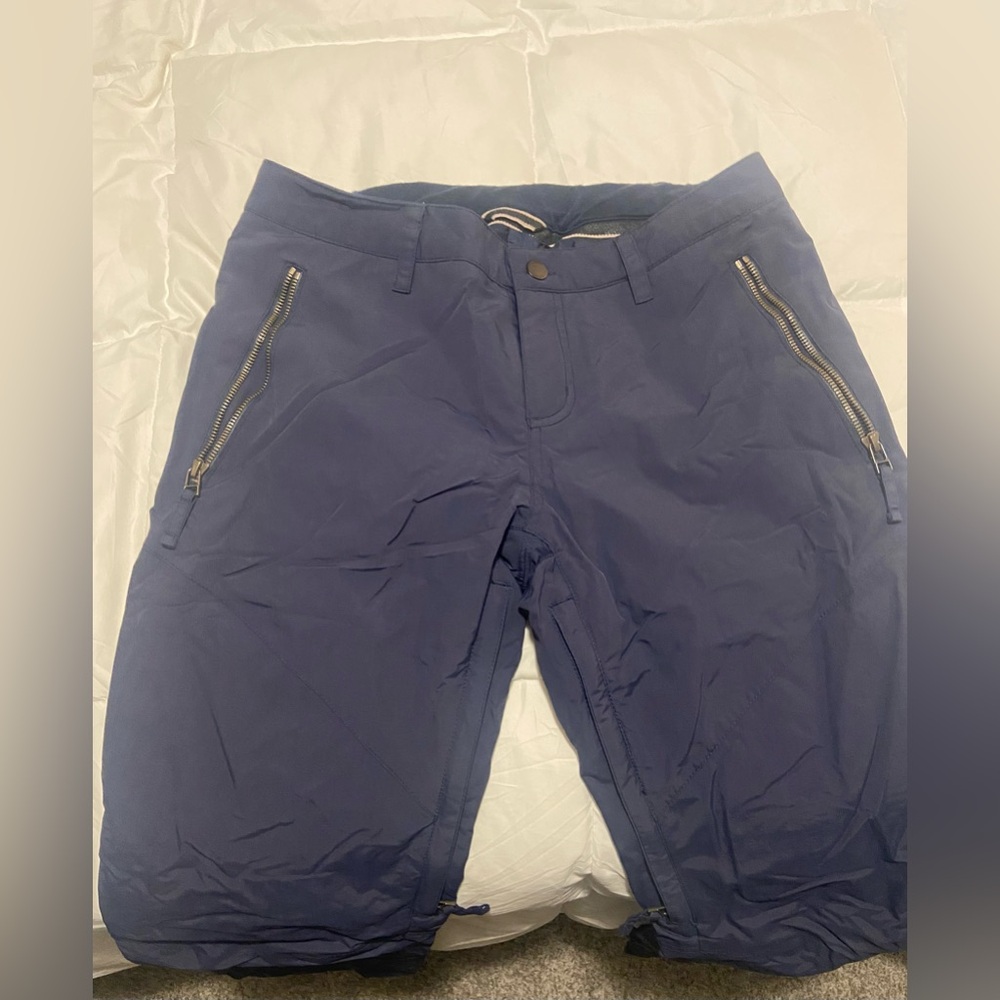 BURTON Dryride Thermolite Mens Ski Snowboard Pants Navy Blue Size Small